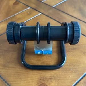 Vintage ROLODEX business card holder address file spindle black model 5024X